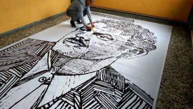 Photo of Δυο Τρικαλινοί καλλιτέχνες δημιουργούν ένα απίστευτο ψηφιδωτό με θέμα τον “Τσιτσάνη”