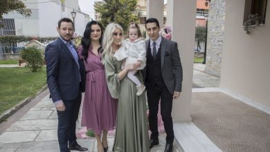 Photo of Μια ονειρική βάπτιση για το ζεύγος Γιώργο Καραμπούλα- Φωτεινή Μπλετσογιάννη