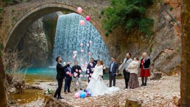 Photo of Απόστολος και Ραφαηλία σε γαμήλιο φόντο!