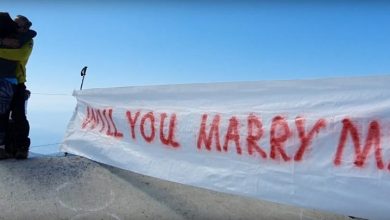 Photo of Πρόταση γάμου στην κορυφή του Κισσάβου