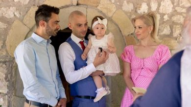 Photo of Ο Κωνσταντίνος και η Εβελίνα Μαχαίρα βάπτισαν την μικρή τους΄΄πριγκίπισσα΄΄!