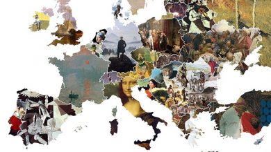 Photo of Εντυπωσιακός χάρτης απεικονίζει το πιο εμβληματικό έργο τέχνης σε κάθε χώρα της Ευρώπης
