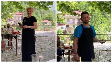 Photo of Ζευγάρι επαγγελατιών σήκωσε στα «ύψη» την γαστρονομία στον Ασπροπόταμο