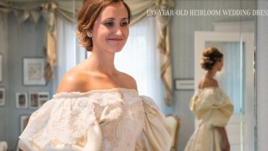 Photo of Η νύφη που φόρεσε το ίδιο οικογενειακό νυφικό, ηλικίας 120 ετών!