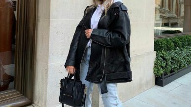 Photo of Oversized Leather Jackets …