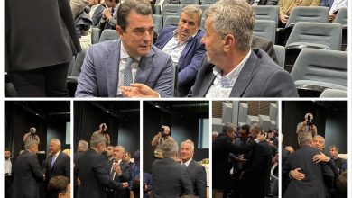 Photo of Οι ένθερμοι χαιρετισμοί των υπουργών με τον  Νίκο Λέγκα