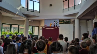 Photo of Κουκλοθέατρο » Η αλεπού και τα σταφύλια» στην αυλή του παιδικού σταθμού »Το Ρόδι»