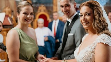 Photo of Η πιο όμορφη κουμπάρα, Εύη Ναστογιάννη ένωσε φιλικό ζευγάρι!