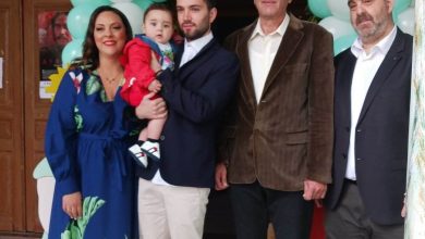 Photo of Βαπτίστηκε ο μικρός ‘πρίγκιπας’ του Παύλου Λέκκα & της Μαριλένας Τέγου