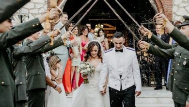 Photo of Με στρατιωτικές τιμές ο γάμος της Βησσαρίας Καραμάνου και του στρατιωτικού Χάρη Ανανιάδη!