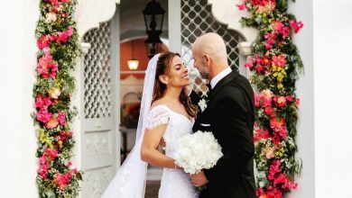 Photo of Η Κολομβιανή που παντρεύτηκε τον Έλληνα αγαπημένο της με ρομαντικό νυφικό Celia Kritharioti 