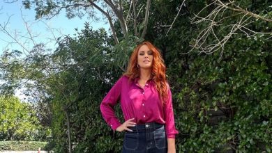 Photo of Η Σίσσυ Χρηστίδου με ψηλόμεσο τζιν από τη νέα συλλογή των Marks and Spencer