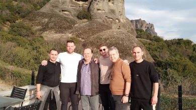 Photo of Με φόντο τα Μετέωρα το γεύμα Κασσελάκη- Tayler!