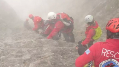 Photo of Ταΰγετος: Καρέ καρέ η διάσωση των 4 ορειβατών που τραυματίστηκαν μετά από πτώση σε χαράδρα στα 2.000 μέτρα