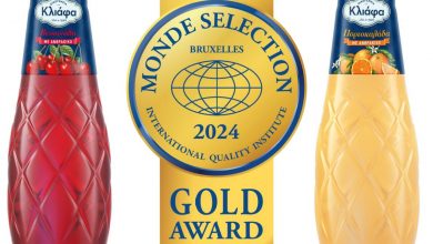 Photo of Monde Selection 2024: “Μαγνήτης” βραβείων τα “ΧΩΡΙΣ ΣΥΝΤΗΡΗΤΙΚΑ” των αναψυκτικών ΚΛΙΑΦΑ!