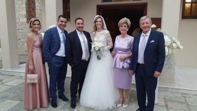 Photo of Ένα όμορφο λαμπερό ζευγάρι, ο Γιώργος και η Έφη ενώθηκαν…με όρκους αγάπης!