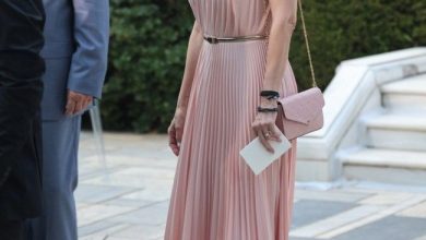 Photo of Αέρινη και στιλάτη στο Προεδρικό με φόρεμα Mi-Ro