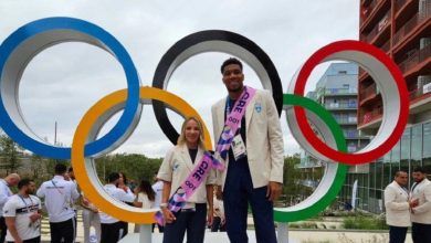 Photo of Ο Γιάννης Αντετοκούνμπο και η Αντιγόνη Ντρισμπιώτη έτοιμοι για την τελετή έναρξης