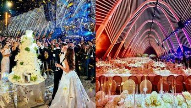 Photo of Η Μις Λίβανος Maya Reaidy στο γάμο της χλιδής στο ΟΑΚΑ!