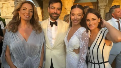 Photo of Οι καλοντυμένες του γάμου του Ανδρέα Γεωργίου