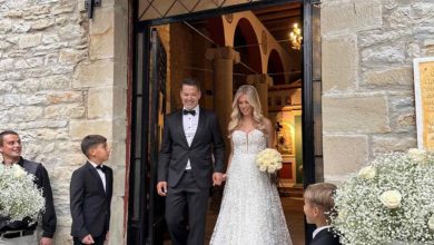 Photo of Ένας λαμπερός γάμος για τον Κίμωνα Μπαλλά και την Χρύσα Παπαντωνίου