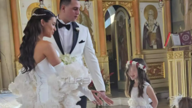 Photo of Ιζαμπέλλα Φούλοπ – Γιώργος Δερβίσης: Αποκλειστικές φωτογραφίες από τον γάμο της ηθοποιού με τον πολίστα