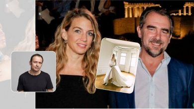 Photo of Ο Christos Costarellos υπογράφει το νυφικό της Χρυσής Βαρδινογιάννη