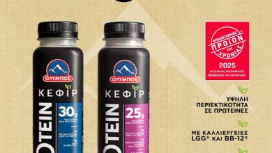 Photo of Το Κεφίρ Protein ΟΛΥΜΠΟΣ Προϊόν της Χρονιάς 2025