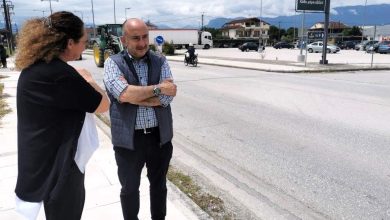 Photo of Αυτοψία Σακκά στον κόμβο οδού Πύλης για τις σχεδιαζόμενες κυκλοφοριακές παρεμβάσεις