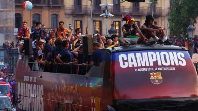 Photo of Μπαρτσελόνα: Χαμός στους δρόμους της Βαρκελώνης στην παρέλαση των πρωταθλητών Ισπανίας