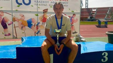 Photo of Συγχαρητήριο μήνυμα από τα Εκπαιδευτήρια «Αθηνά» για τη νίκη του Παναγιώτη Σάλτη στους 66ους Πανελλήνιους Μαθητικούς Αγώνες