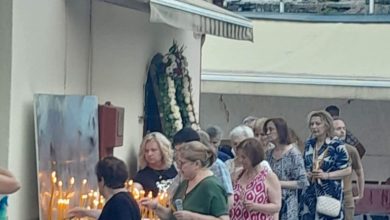 Photo of Μεγάλη προσέλευση πιστών στον πανηγυρικό Εσπερινό των Αγίων Αναργύρων στο Βαρούσι Τρικάλων