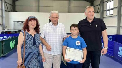 Photo of Ο Δήμος Τρικκαίων επιβράβευσε τον 11χρονο τρικαλινό βαλκανιονίκη του πινγκ πονγκ Φώτη Ζιούτο