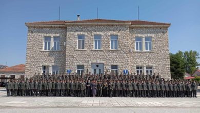 Photo of Ο Σεβασμιώτατος Μητροπολίτης Τρίκκης κ. Χρυσόστομος στην Τελετή Ορκωμοσίας Μονίμων Λοχιών στη ΣΜΥ