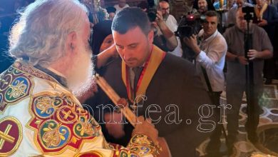 Photo of Με τον τίτλο του Μεγάλου Ευεργέτου τιμήθηκε ο Δήμαρχος Μετεώρων