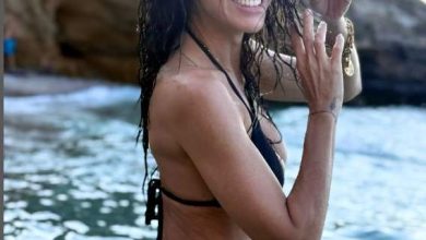 Photo of Η Μαρία Σολωμού σε καλοκαιρινές στιγμές στη Σέριφο