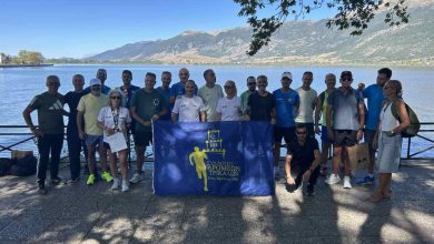 Photo of Ισχυρή παρουσία του Συλλόγου Δρομέων Τρικάλων στον Γύρο Λίμνης Ιωαννίνων 2025