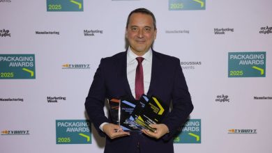 Photo of Packaging Awards 2025: Τέσσερα βραβεία για την περιβαλλοντική υπεροχή της ΟΛΥΜΠΟΣ