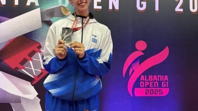 Photo of Ασημένια η Φανή Τζέλη στο βαθμολογούμενο Διεθνές της Αλβανίας
