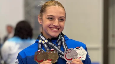 Photo of Η Πρύτανης του Πανεπιστημίου Ιωαννίνων συγχαίρει την Αικατερίνη Παπαδιώτη για τη σπουδαία επιτυχία της