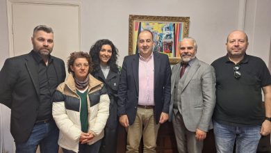 Photo of Εθιμοτυπική συνάντηση του νέου Δ.Σ. του Συλλόγου Γονέων &Κηδεμόνων του Μουσικού Σχολείου Τρικάλων με τον Δ. Δευτεροβάθμιας Εκπαίδευσης