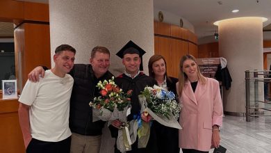 Photo of Ο Βαγγέλης Αγορίτσας, πτυχιούχος Φυσικοθεραπείας, μια μέρα γεμάτη συγκίνηση!