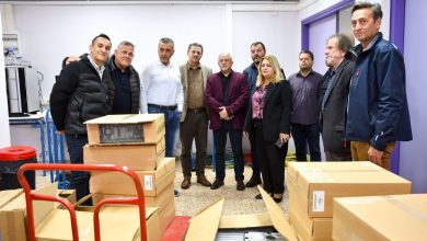 Photo of Παράδοση 20 υπολογιστών από την Π. Θεσσαλίας στο Τμήμα Διαιτολογίας και Διατροφολογίας του Πανεπιστημίου Θεσσαλίας
