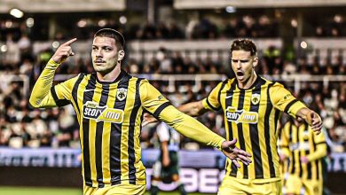 Photo of Παναθηναϊκός – ΑΕΚ 2-3: Το συγκλονιστικό φινάλε στη Λεωφόρο με αποβολή, ισοφάριση και γκολ νίκης με πέναλτι από τον Γιόβιτς