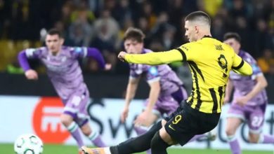 Photo of ΑΕΚ – Σάμροκ Ρόβερς 1-1: Ο διαιτητής παράκουσε το VAR με δυο πέναλτι και ο Γιόβιτς έκρινε την ισοπαλία στην OPAP Arena