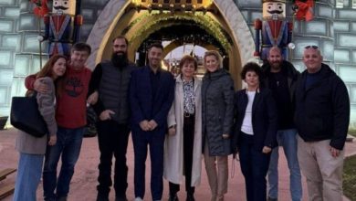 Photo of Μύλος των Ξωτικών -Ο Γιώργος Ηλιάδης στο πιο γιορτινό σημείο των Τρικάλων