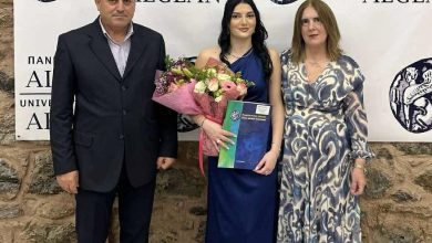 Photo of Μια νέα αρχή για τη Μαρία Νικολουτσοπούλου: Απόφοιτη του Τμήματος Στατιστικής και Χρηματοοικονομικών Μαθηματικών του Πανεπιστημίου Αιγαίου