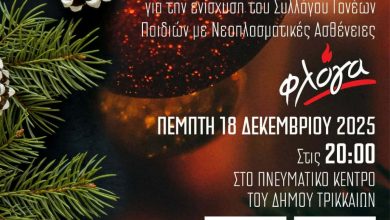 Photo of Δ. Τρικκαίων: Στις 18 Δεκεμβρίου το Φιλανθρωπικό Gala Χορού για τη «Φλόγα»