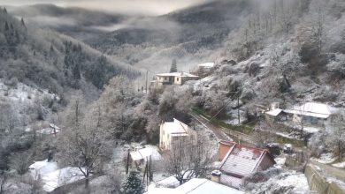 Photo of Λευκά Χριστούγεννα στο Καταφύτο – Χωμένο στο χιόνι και τη φύση της Πίνδου