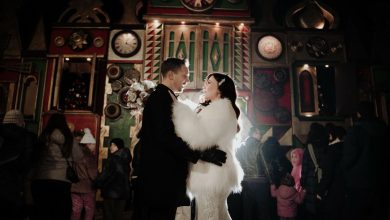 Photo of Με χρυσόσκονη & άρωμα Χριστουγέννων ο γάμος του Αποστόλη Κουγιάννου και της Ελένης Σωτηρίου